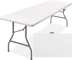 8 Ft Rectangular Folding Table