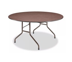 60 Inch Round Wooden Table